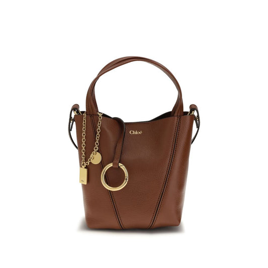 Brown calf leather Bos Taurus shoulder bag