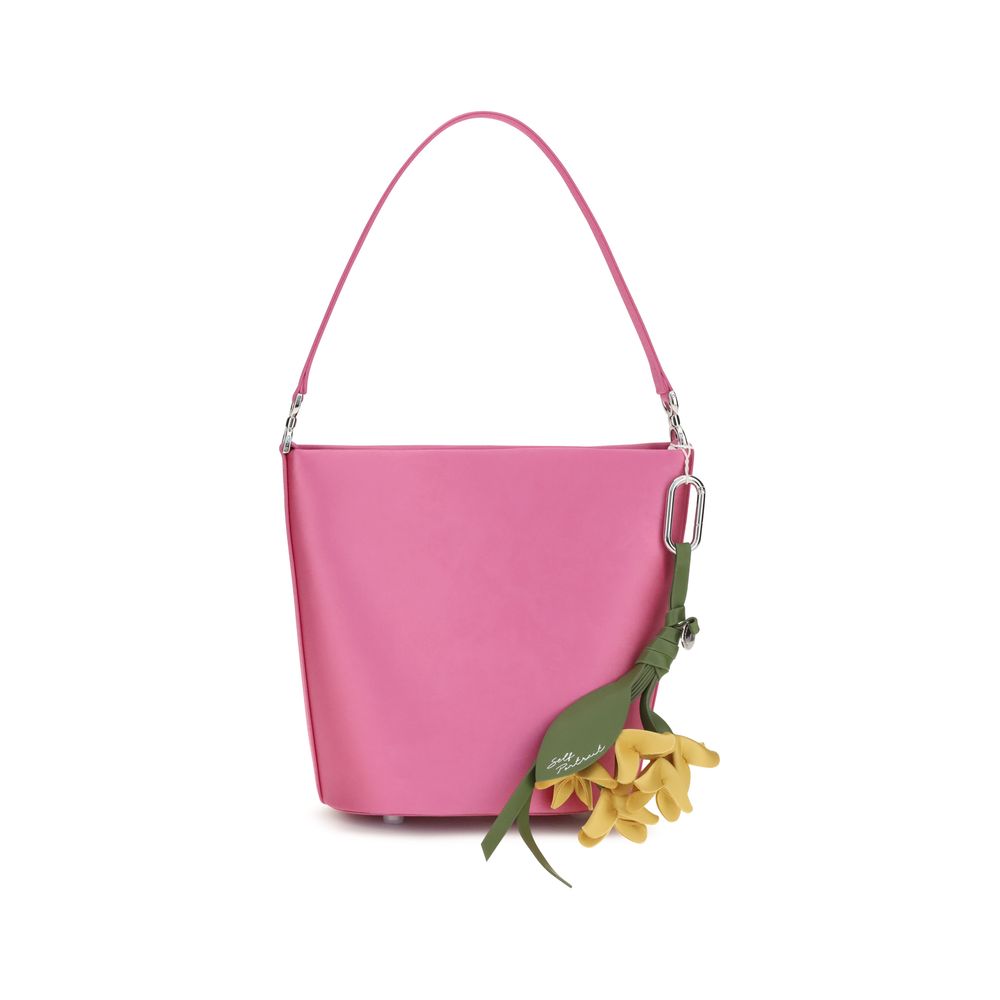 Multicolor Polyester Bucket Bag