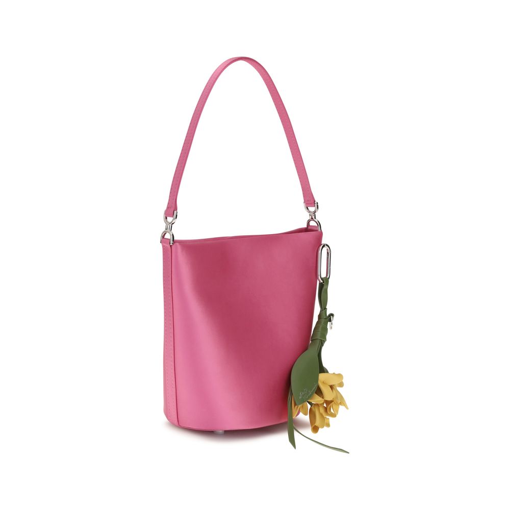 Multicolor Polyester Bucket Bag