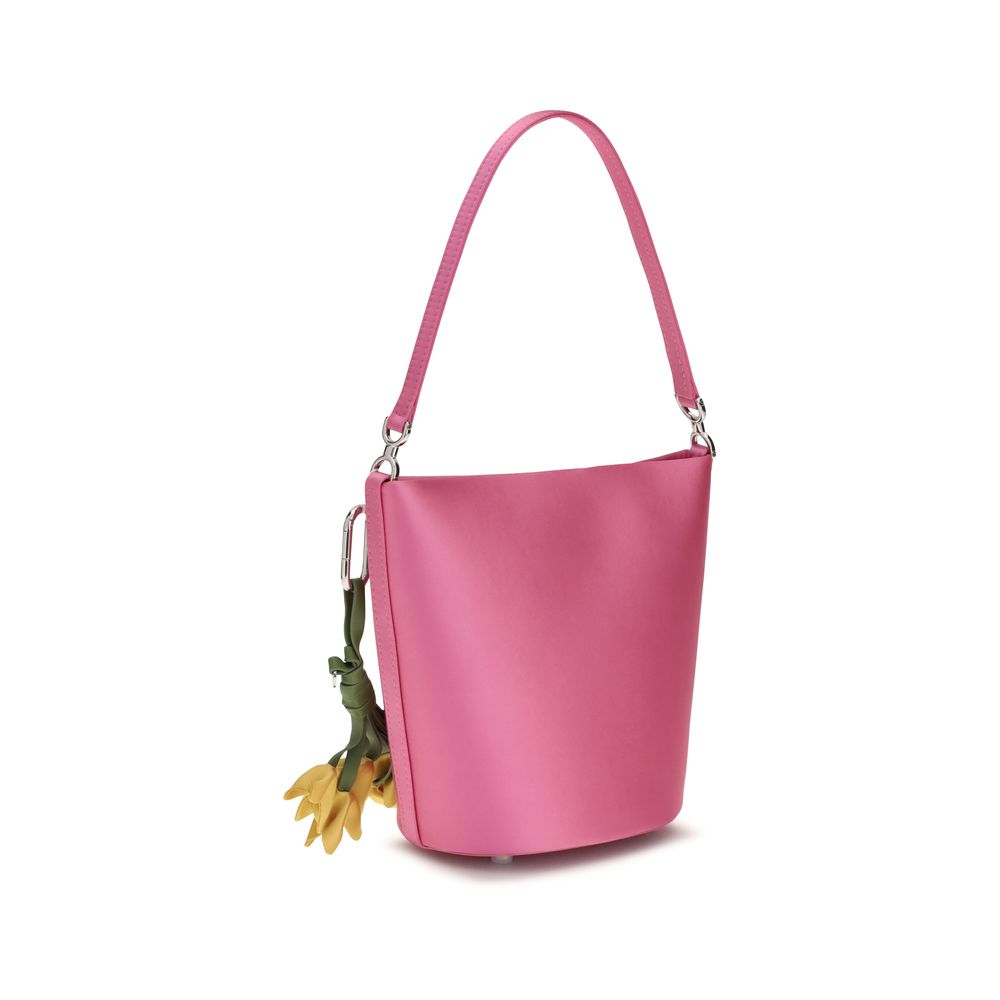 Multicolor Polyester Bucket Bag