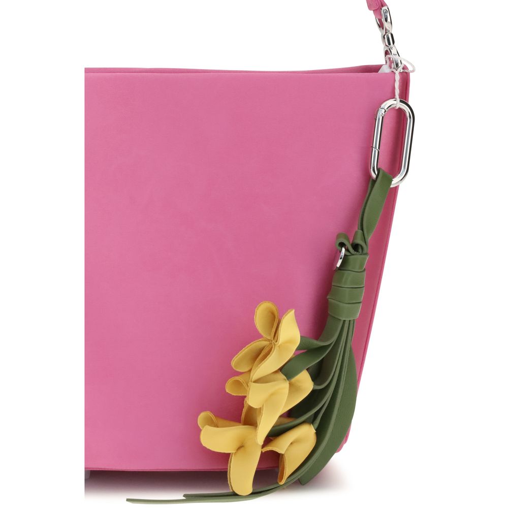 Multicolor Polyester Bucket Bag