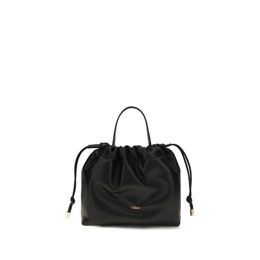 Schwarze Lammleder Schultertasche Ovis Aries Aries