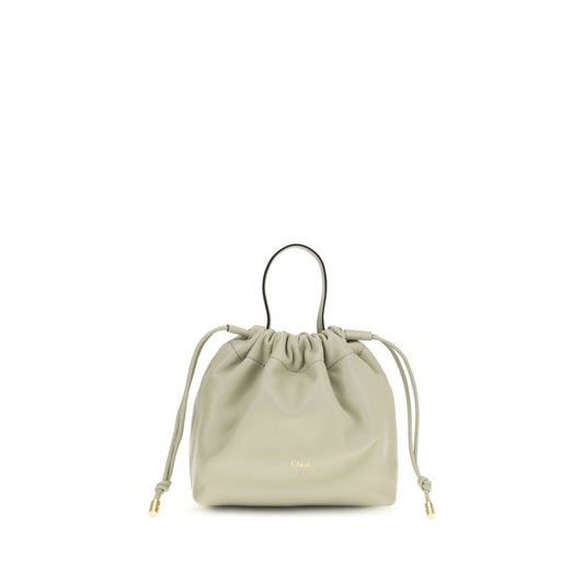 Grey Lambskin Shoulder Bag Ovis Aries Aries