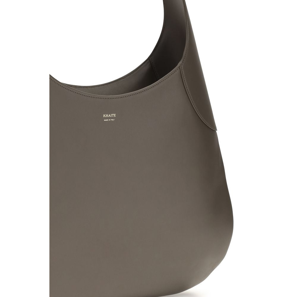 Graue Kalbsleder Bos Taurus Schultertasche