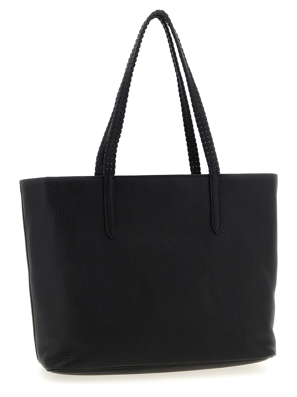 Schwarze Kalbsleder-Tasche