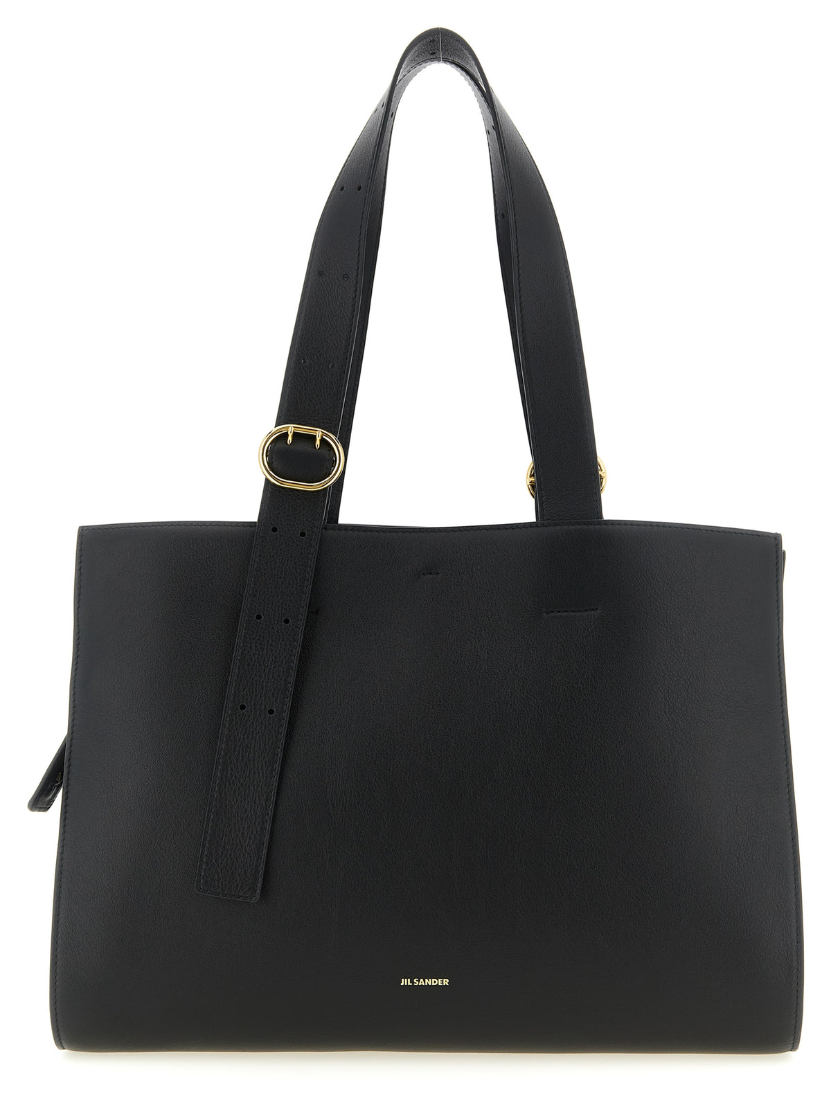 Black calf leather bag