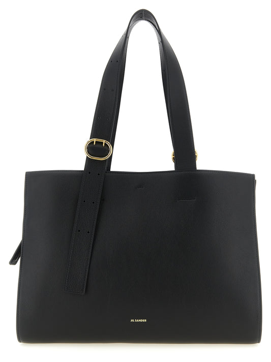 Schwarze Kalbsleder-Tasche