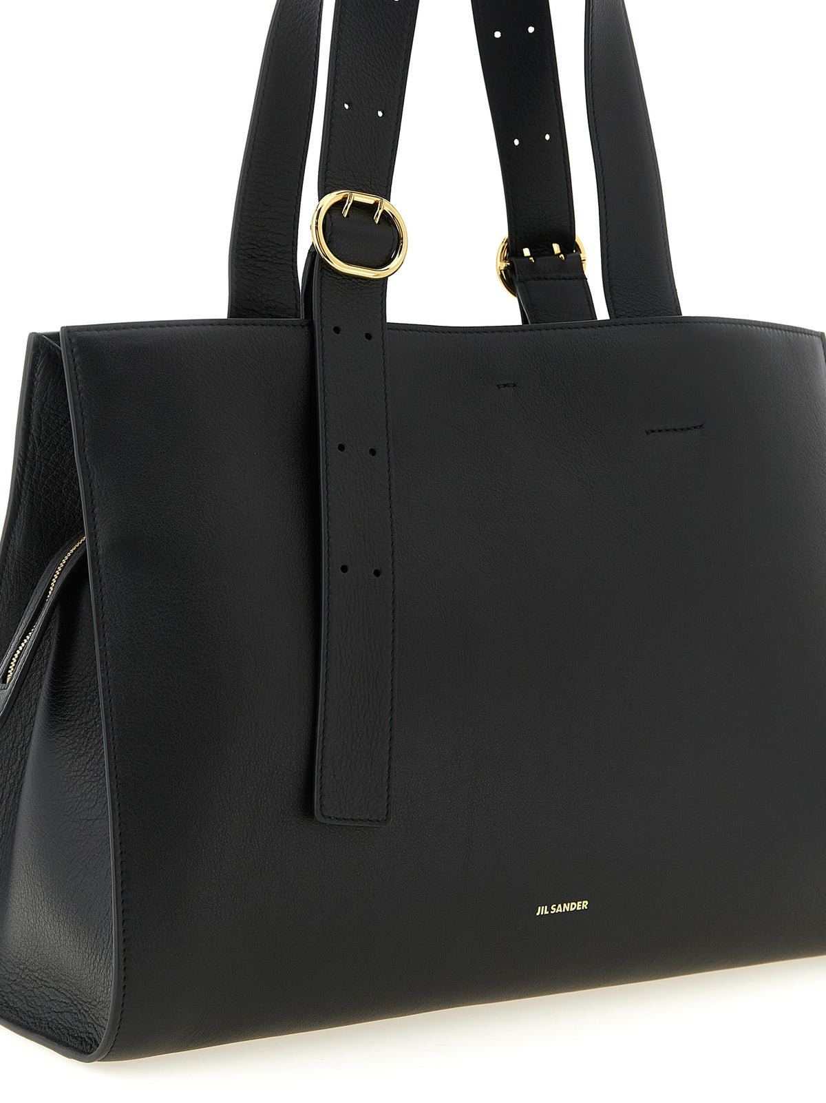 Black calf leather bag