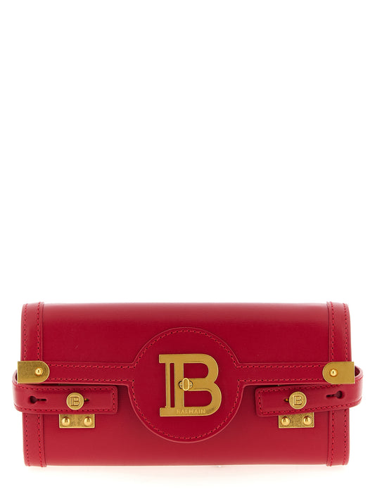 Fuchsia Calfskin Clutch Bag