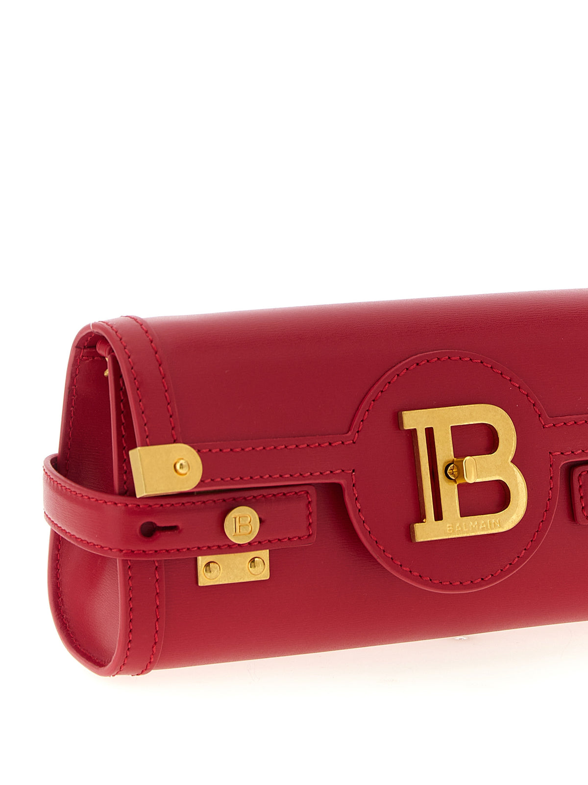 Fuchsia Kalbsleder Clutch Bag