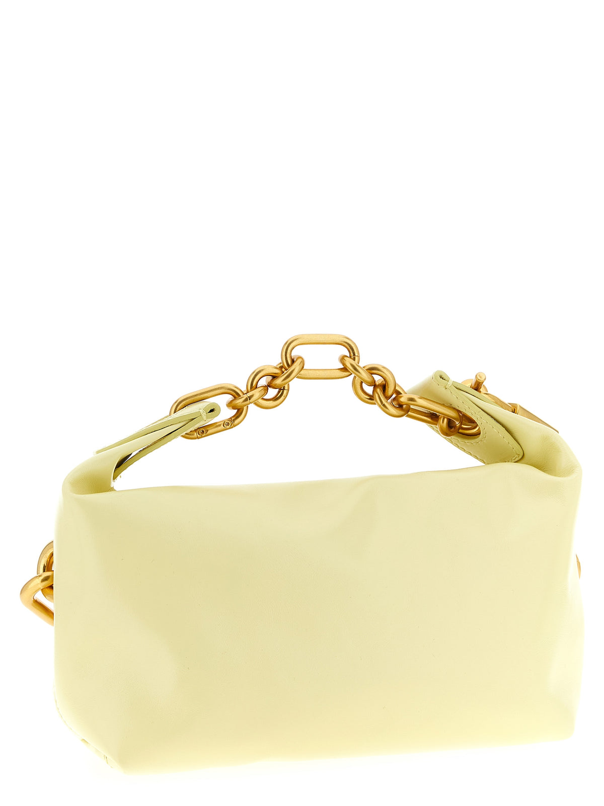 Two-tone calfskin handbag
