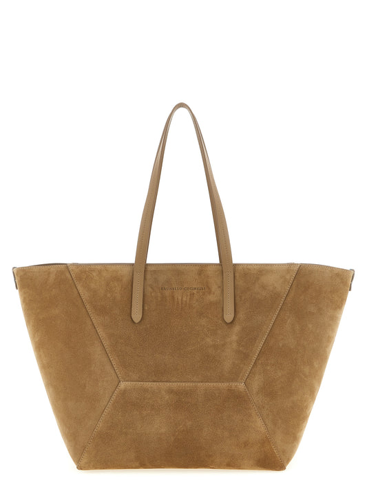 Brown Calfskin Leather Women's Crossbody Bag
