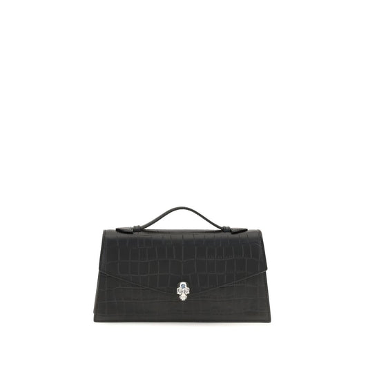 Black Bos Taurus Calf Leather Shoulder Bag