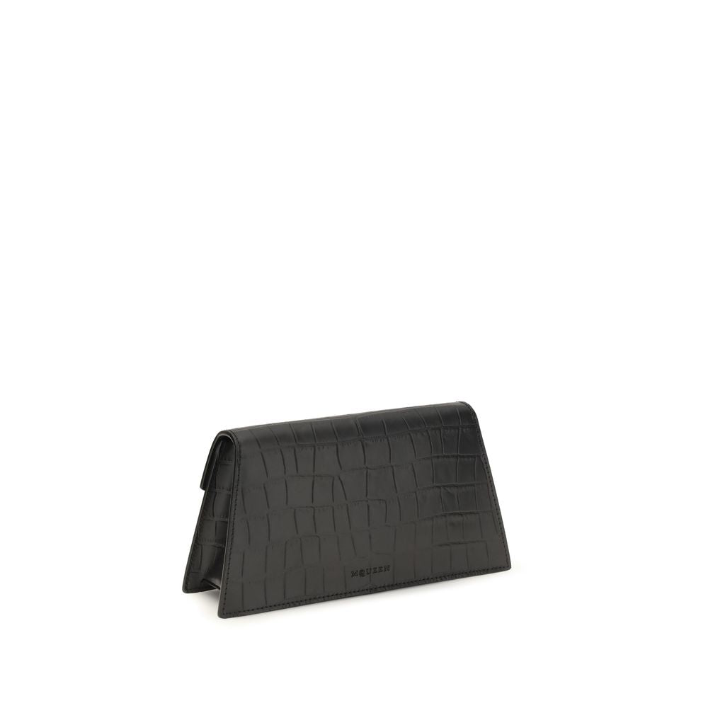 Black Bos Taurus Calf Leather Shoulder Bag