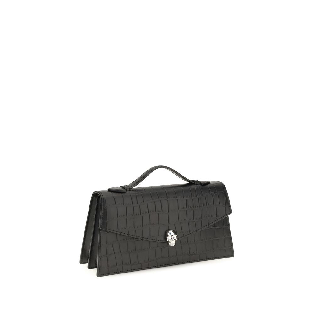Black Bos Taurus Calf Leather Shoulder Bag