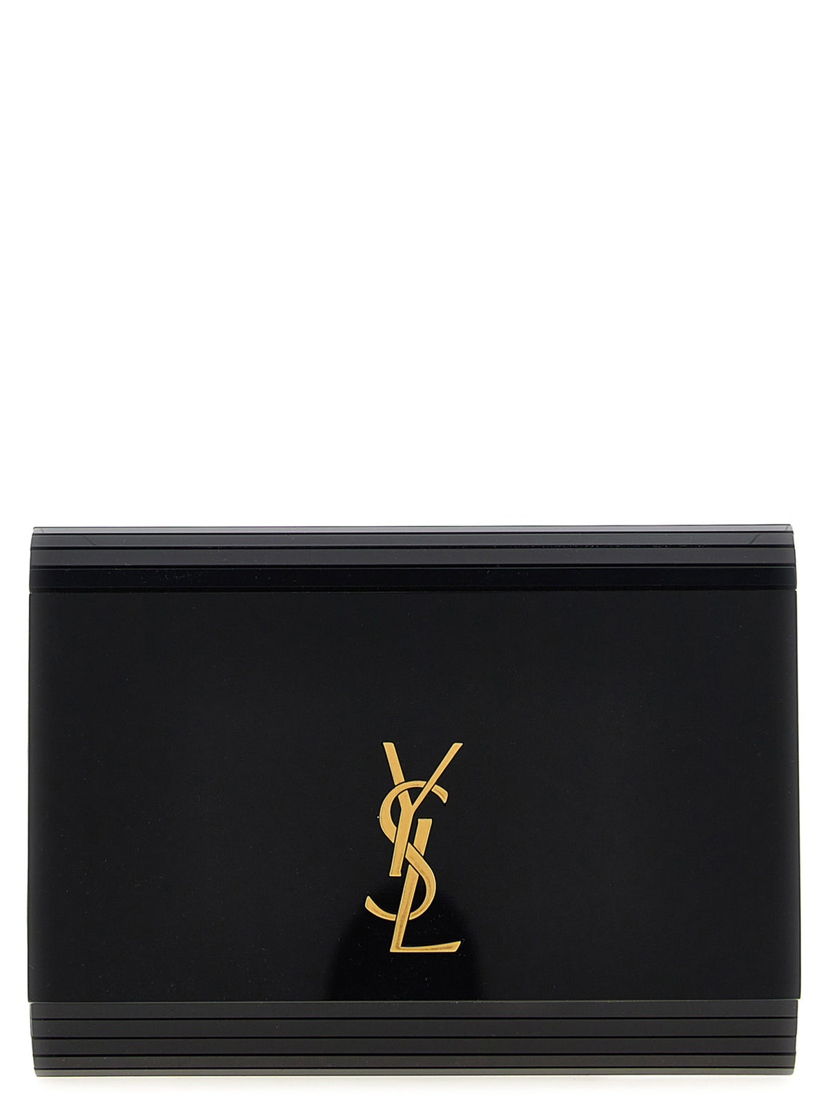 Black Plexiglas Shoulder Bag