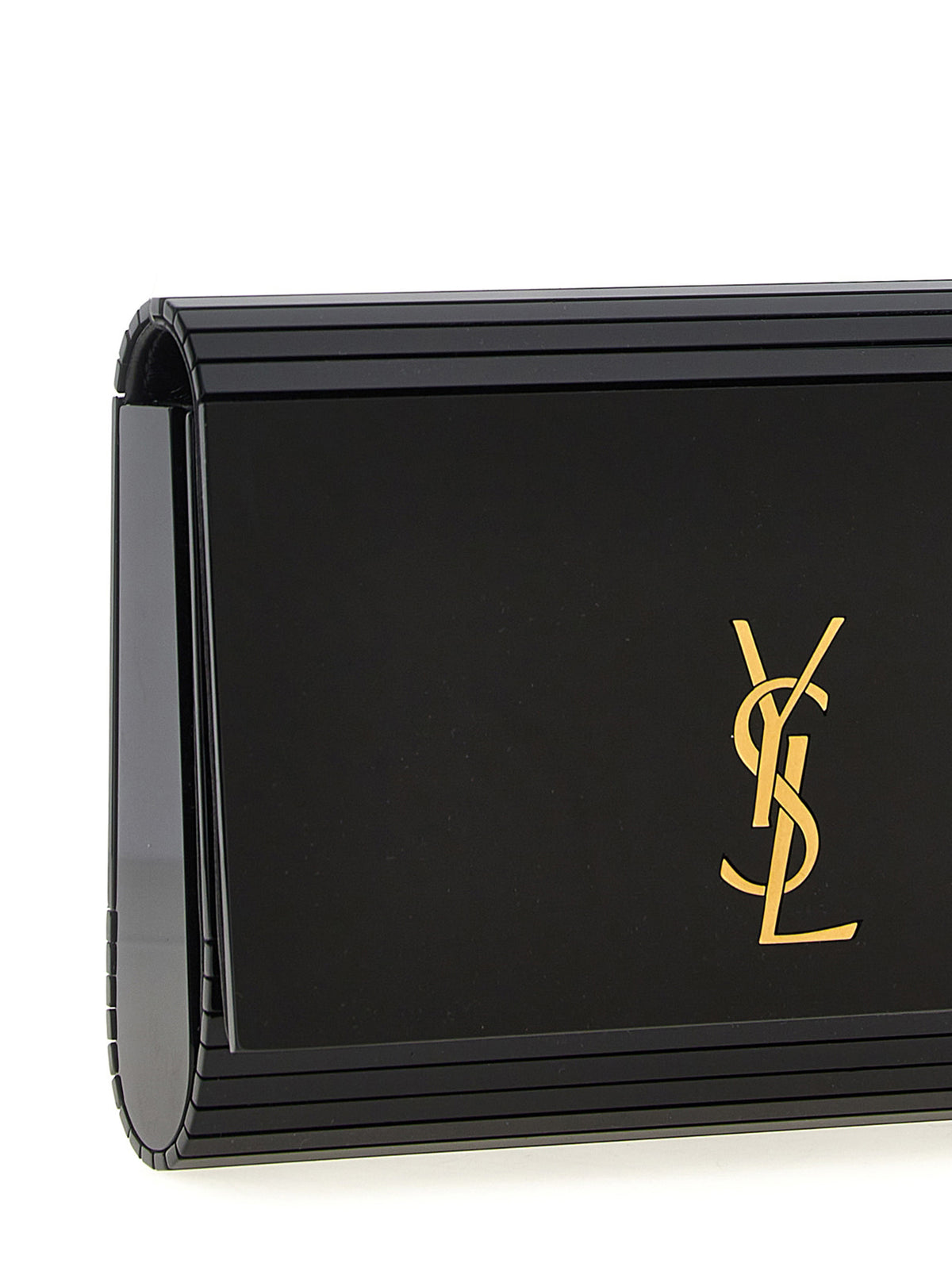 Black Plexiglas Shoulder Bag