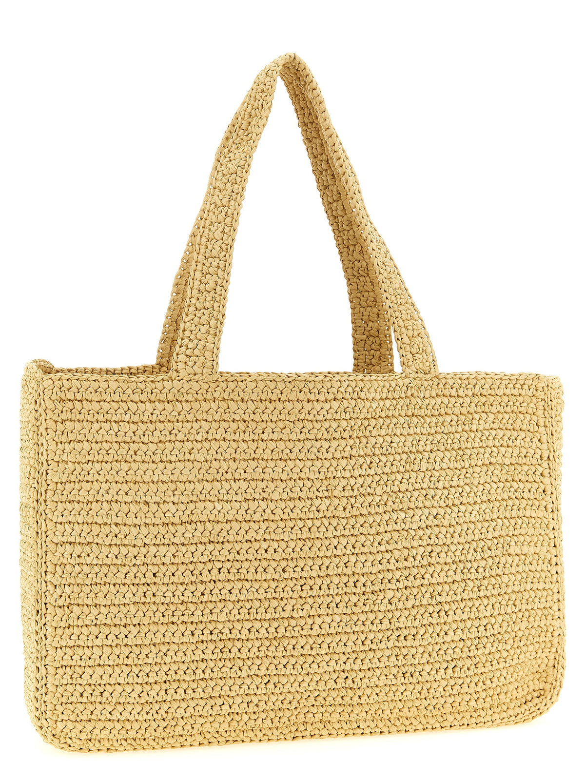 Schwarze Viscose-Tasche
