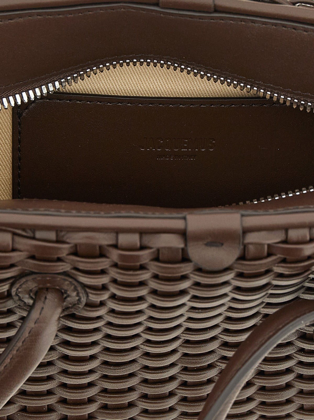 Braune Baumwolltasche