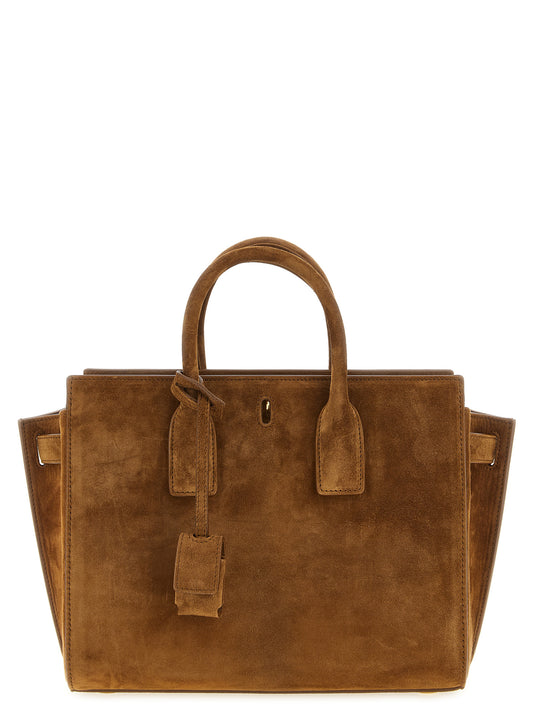 Braune Kalbsleder-Handtasche