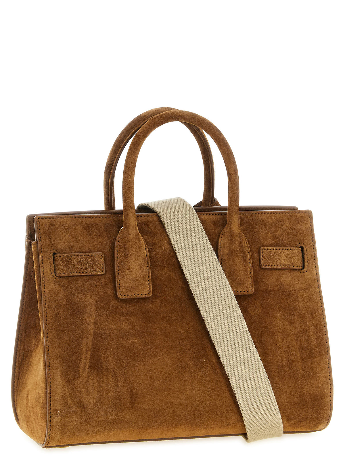Braune Kalbsleder-Handtasche