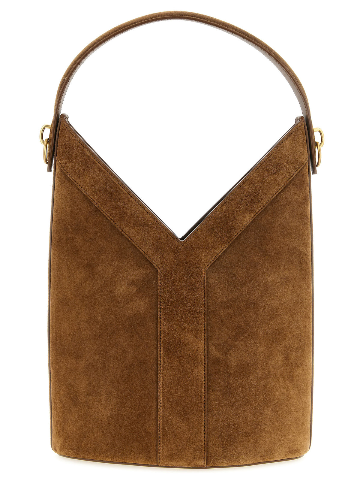 Braunes Kalbsleder Damen Crossbody Tasche