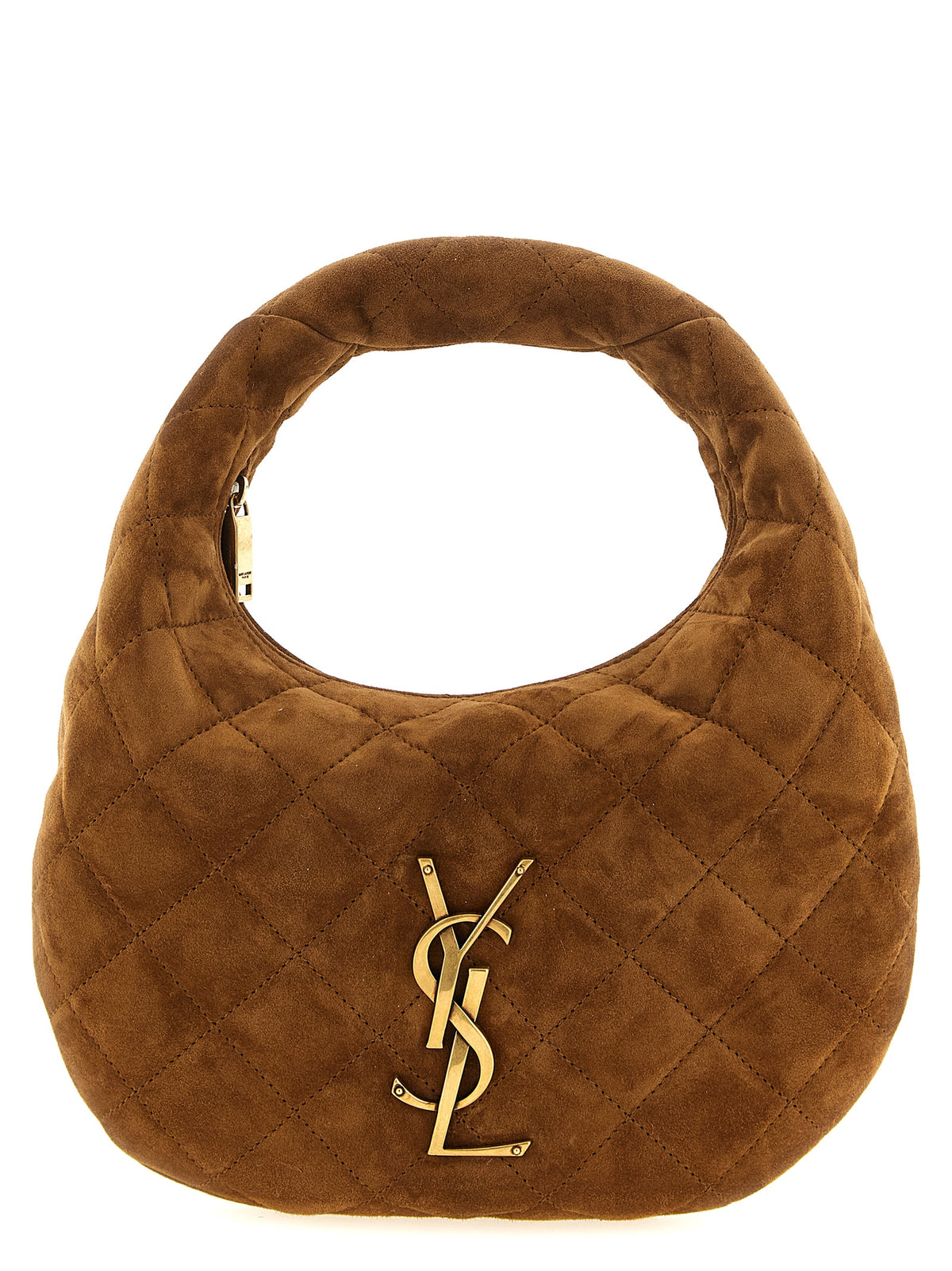 Braune Kalbsleder-Handtasche
