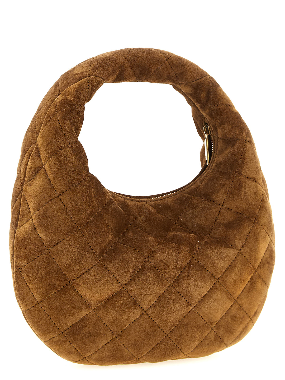 Braune Kalbsleder-Handtasche