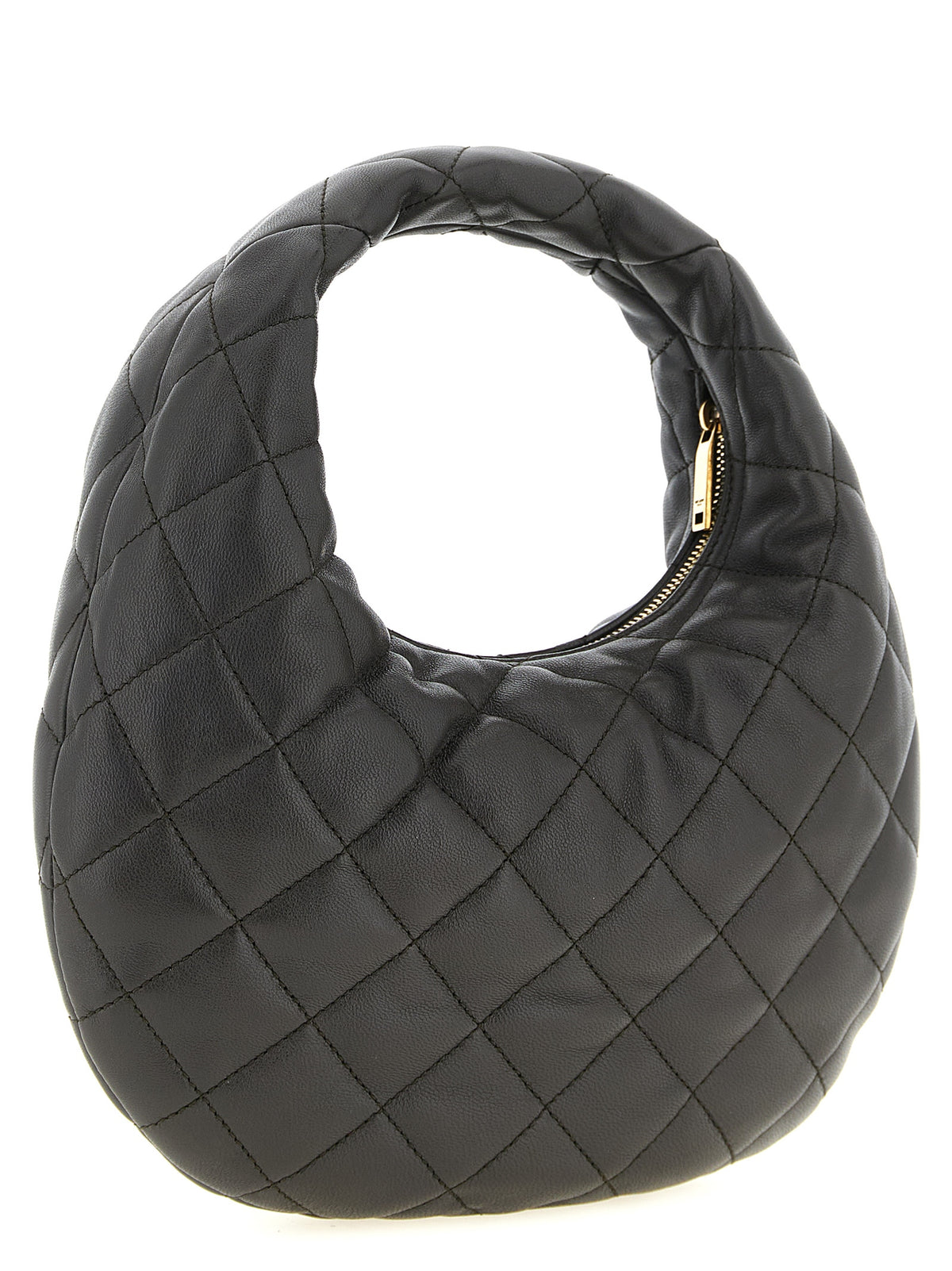 Braune Lammleder-Handtasche