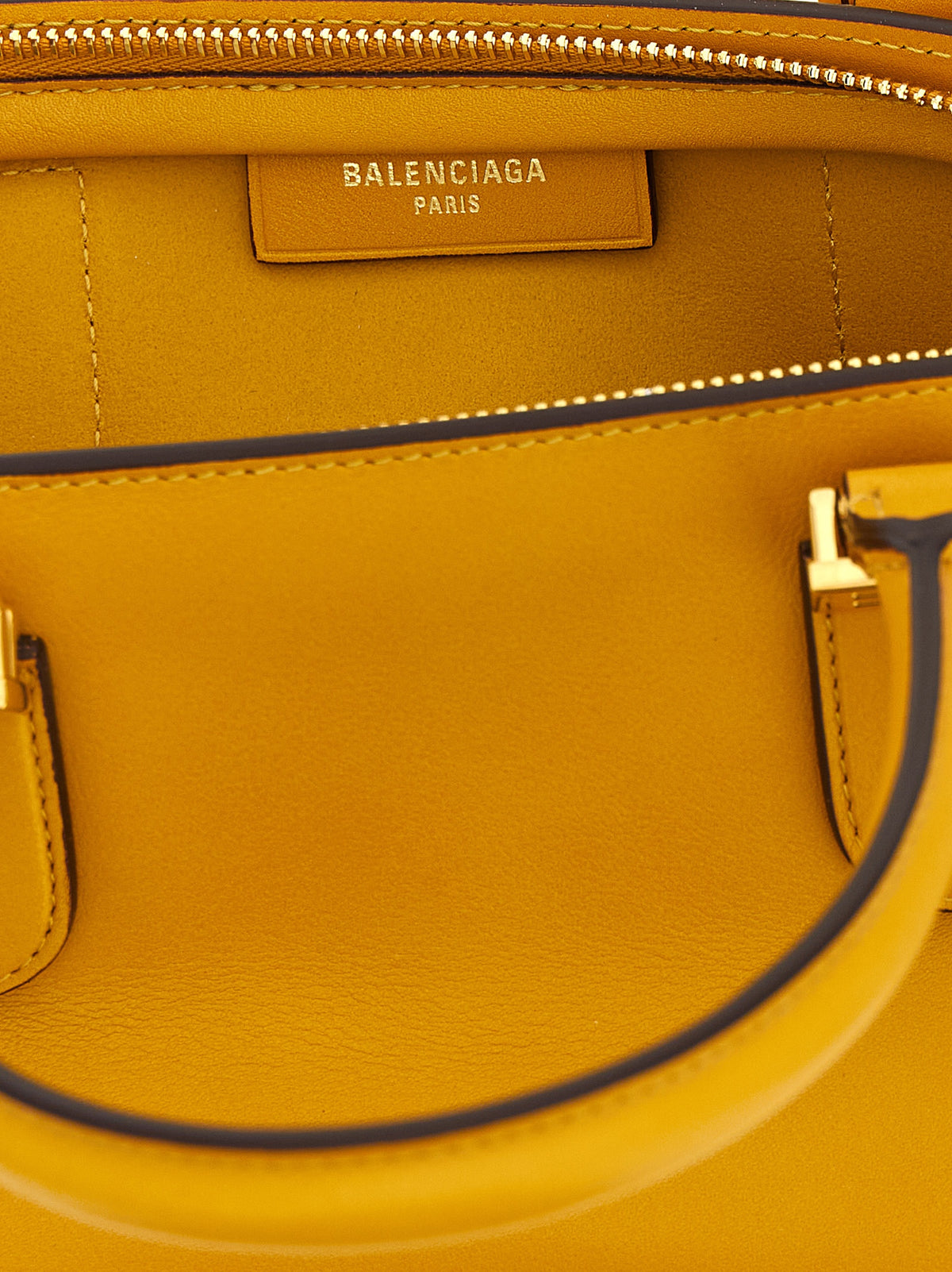 Zweifarbige Kalbsleder-Handtasche