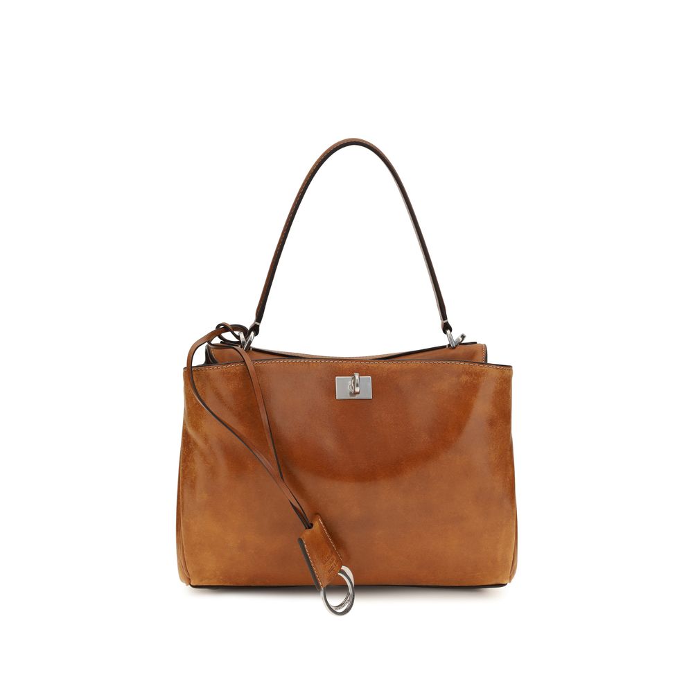 Braune Lammleder Schultertasche Ovis Aries Aries