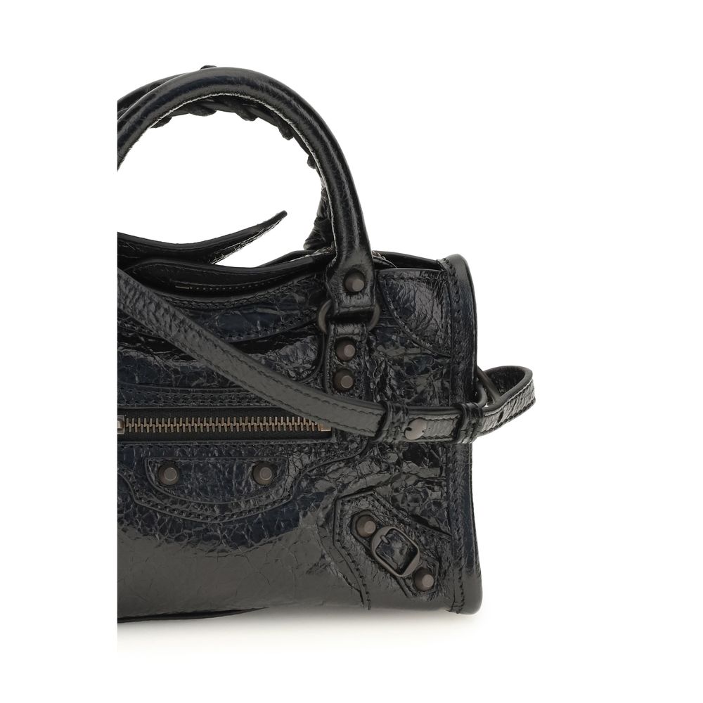 Black Lambskin Shoulder Bag Ovis Aries Aries