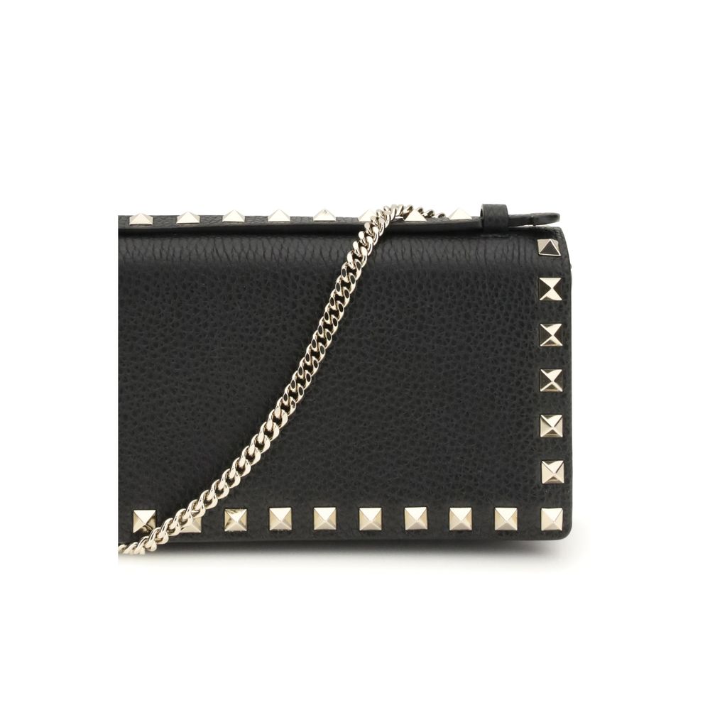 Black calf leather Bos Taurus wallet