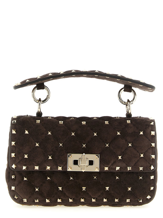 Braunes Kalbsleder Damen Crossbody Tasche
