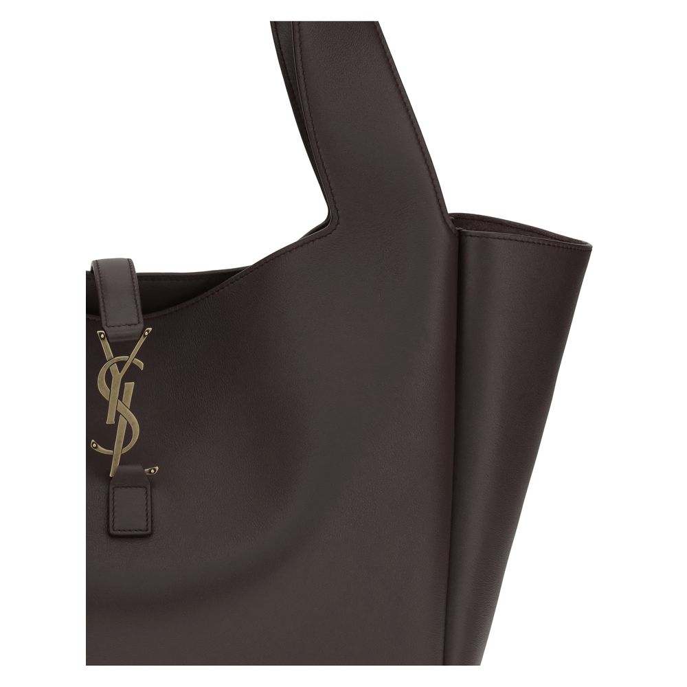 Braune Kalbsleder Bos Taurus Schultertasche