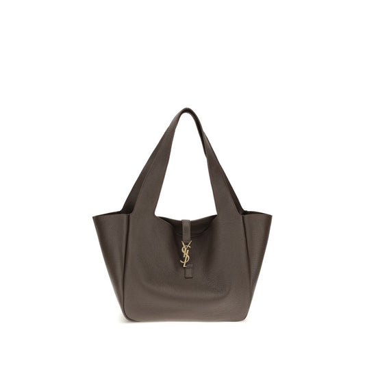 Brown calf leather Bos Taurus shoulder bag