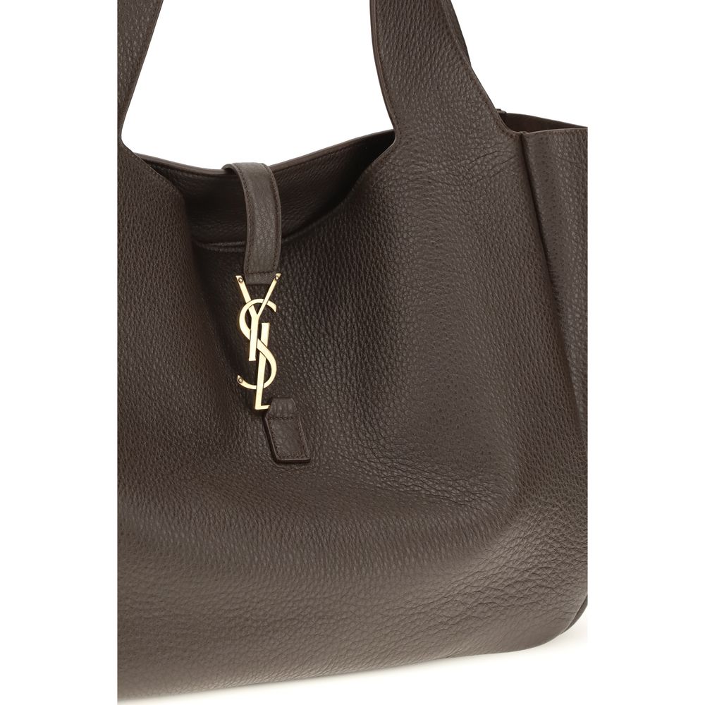 Brown calf leather Bos Taurus shoulder bag