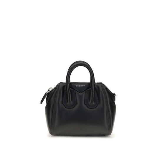 Schwarze Lammleder Schultertasche Ovis Aries Aries
