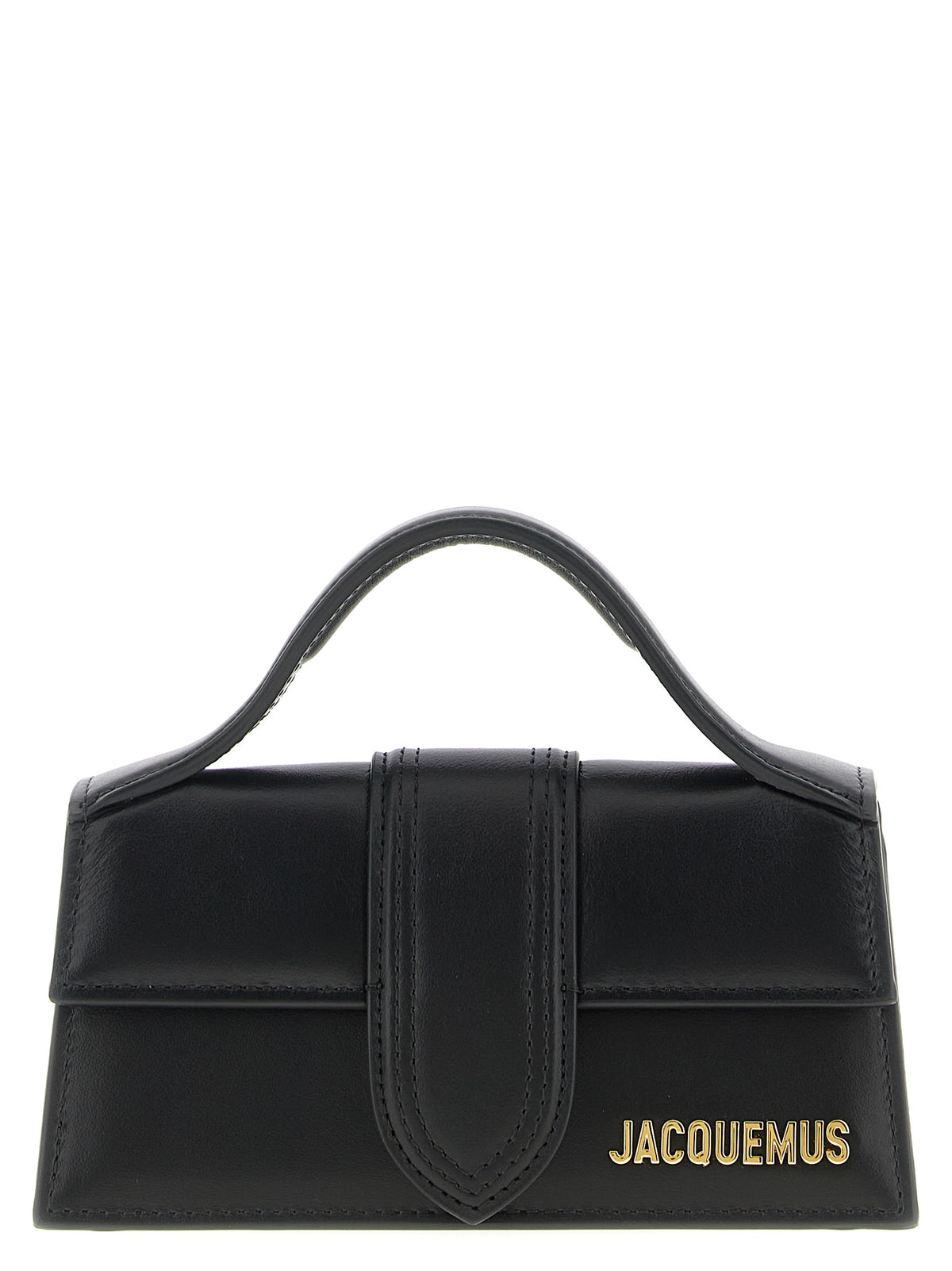 Schwarze Kalbsleder-Handtasche