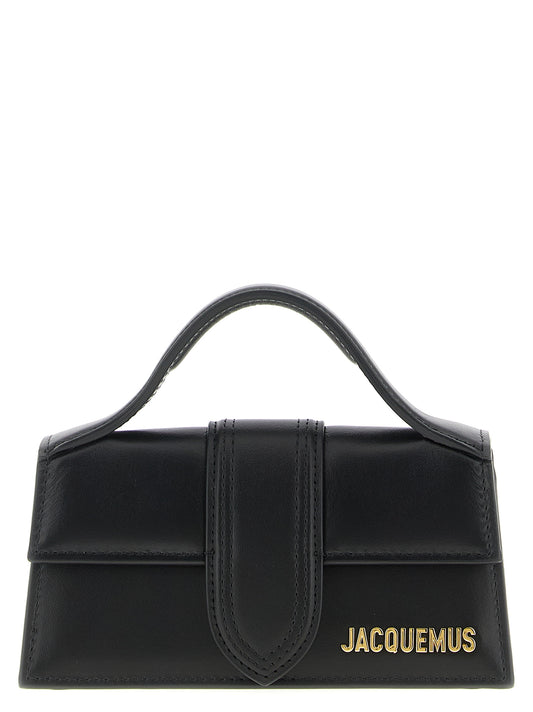 Schwarze Kalbsleder-Handtasche