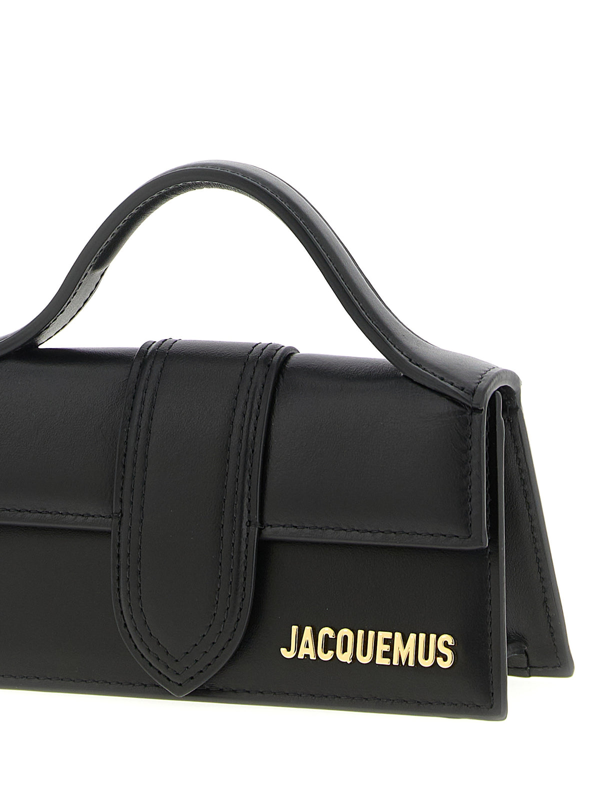 Schwarze Kalbsleder-Handtasche