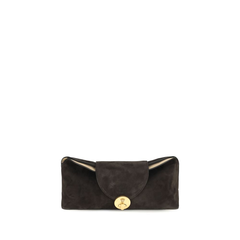 Brown calf leather Bos Taurus shoulder bag