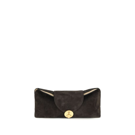 Brown calf leather Bos Taurus shoulder bag