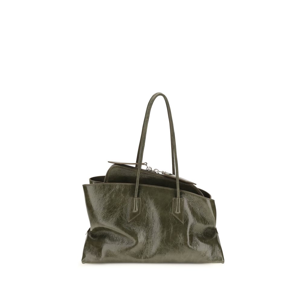 Bicolor Calf Leather Bos Taurus Schultertasche