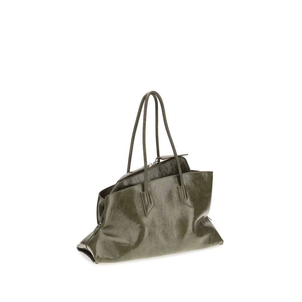 Bicolor Calf Leather Bos Taurus Schultertasche