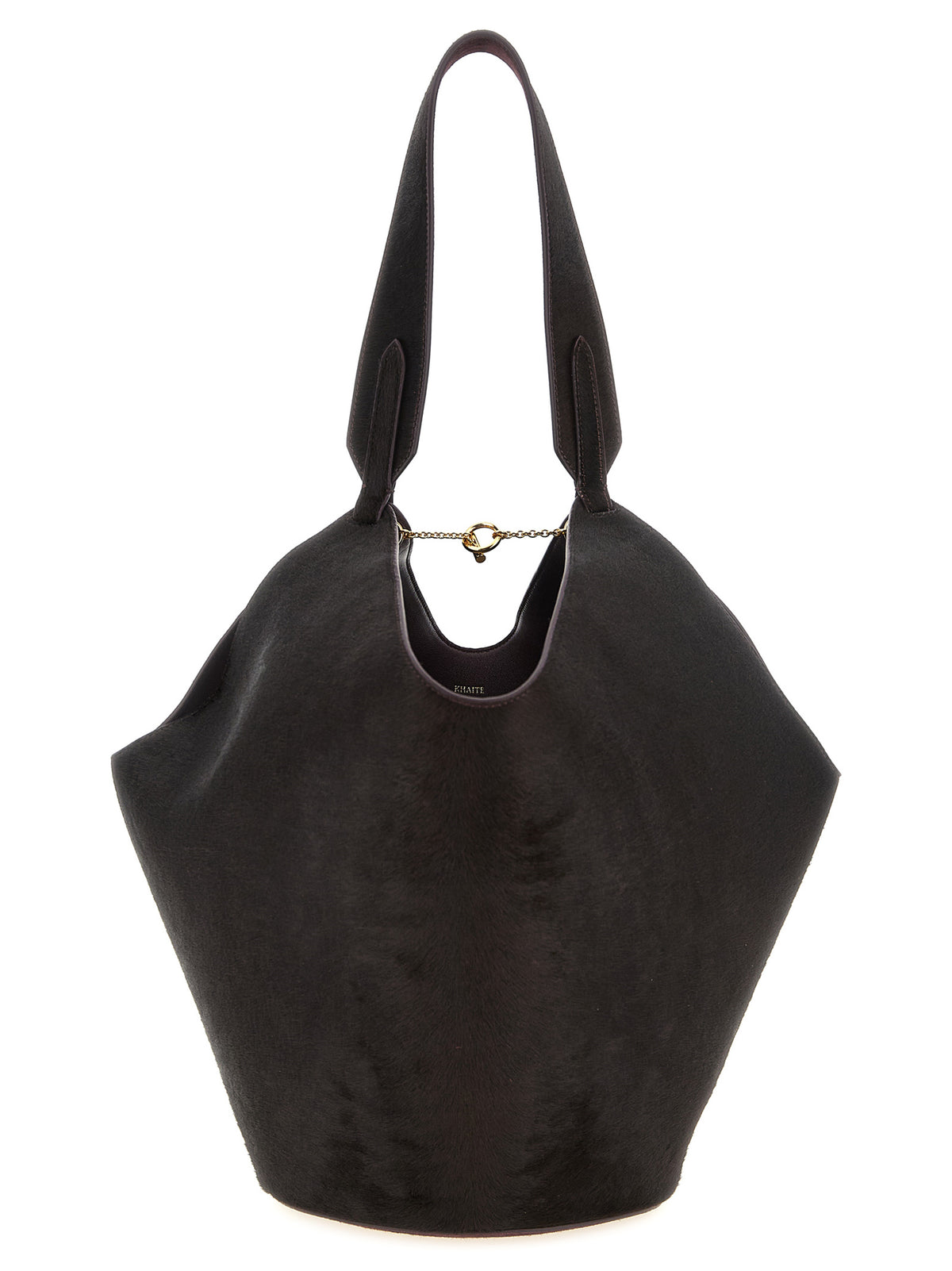 Bordeaux Kalbsleder Tote Bag