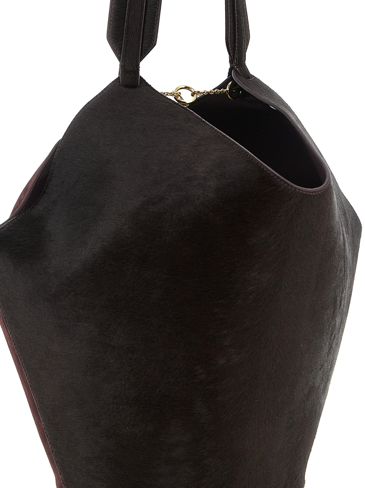 Bordeaux Kalbsleder Tote Bag