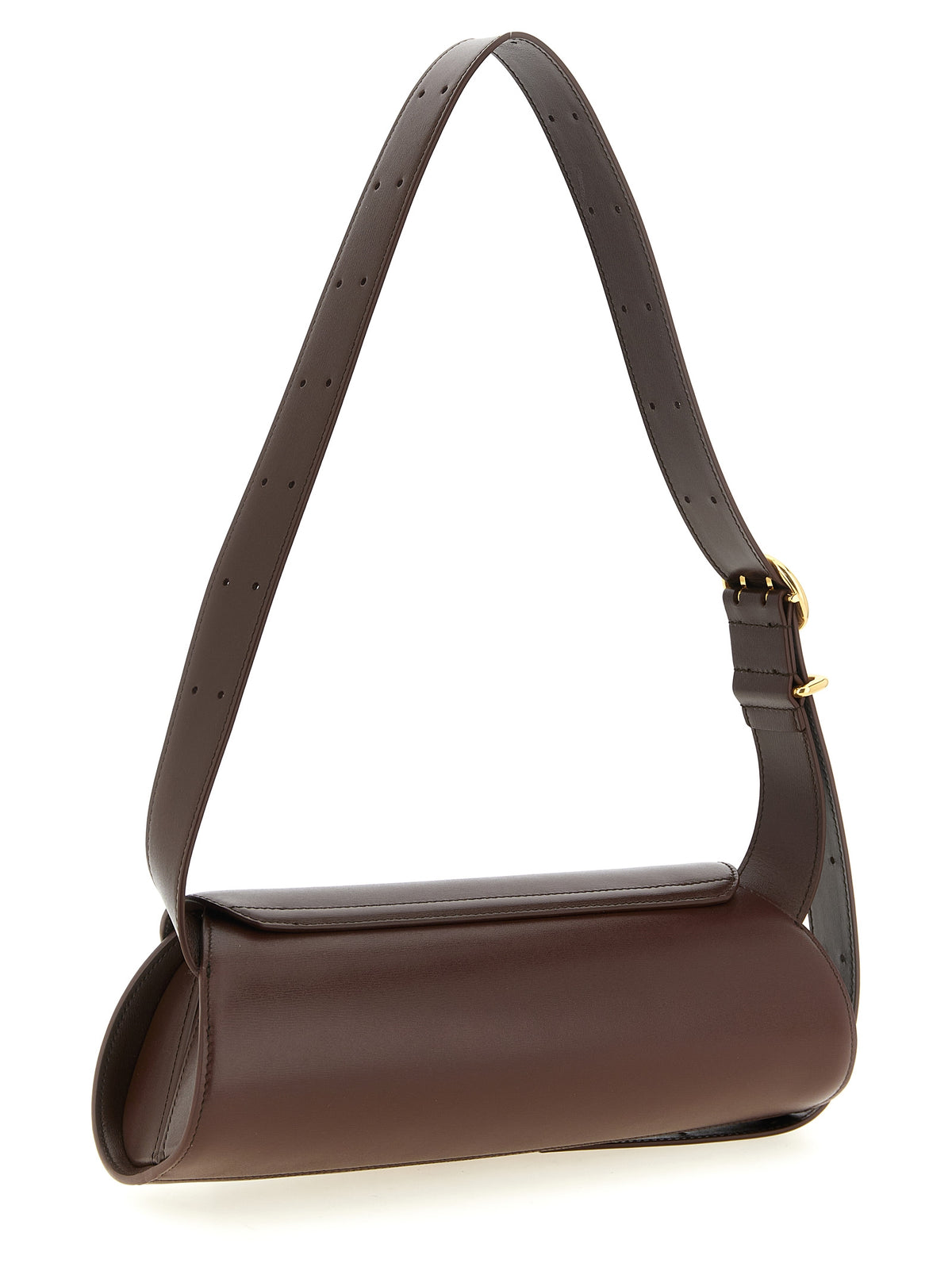 Braunes Kalbsleder Damen Crossbody Tasche