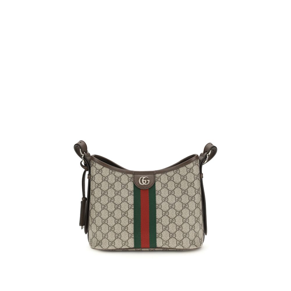 Beige fabric handbag