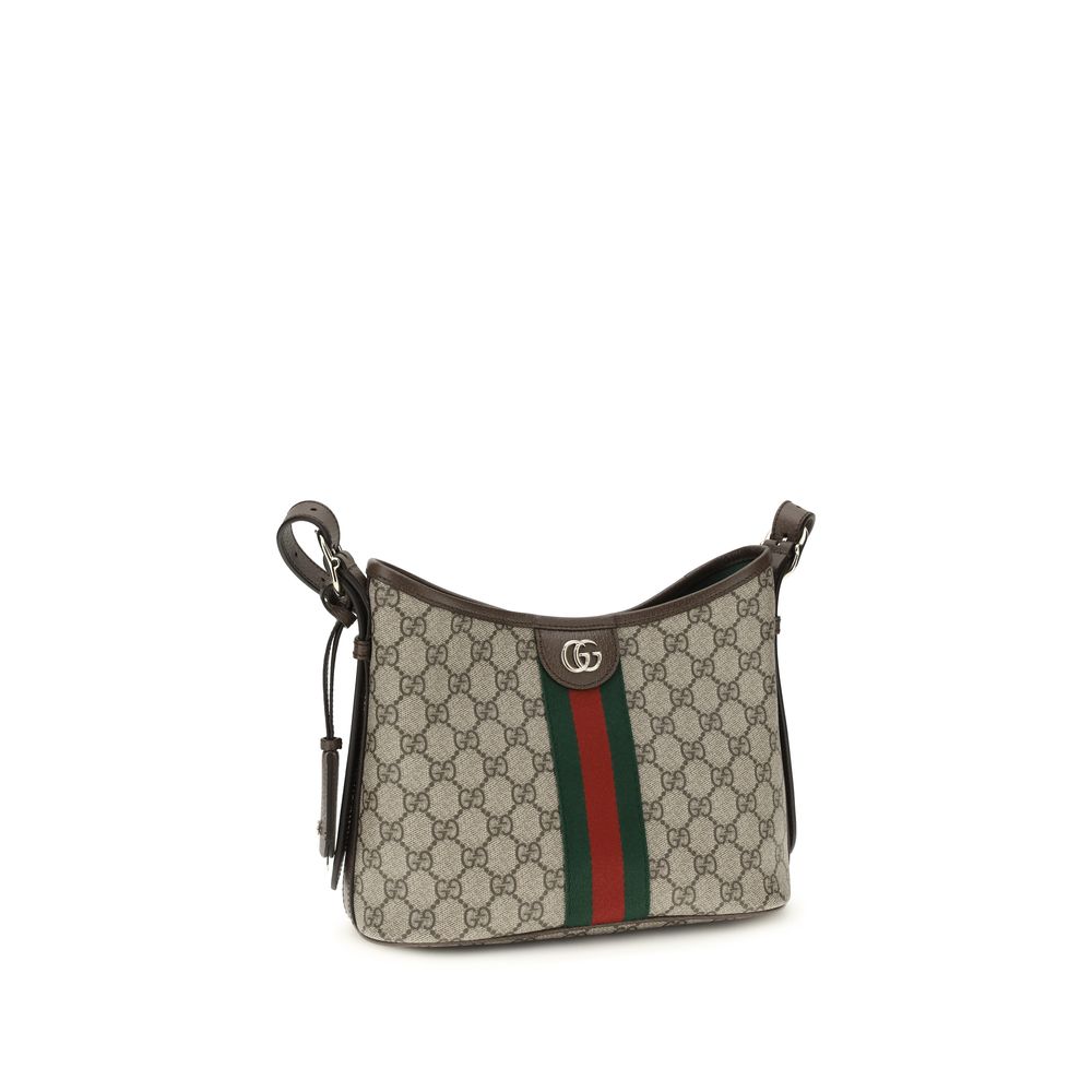 Beige fabric handbag